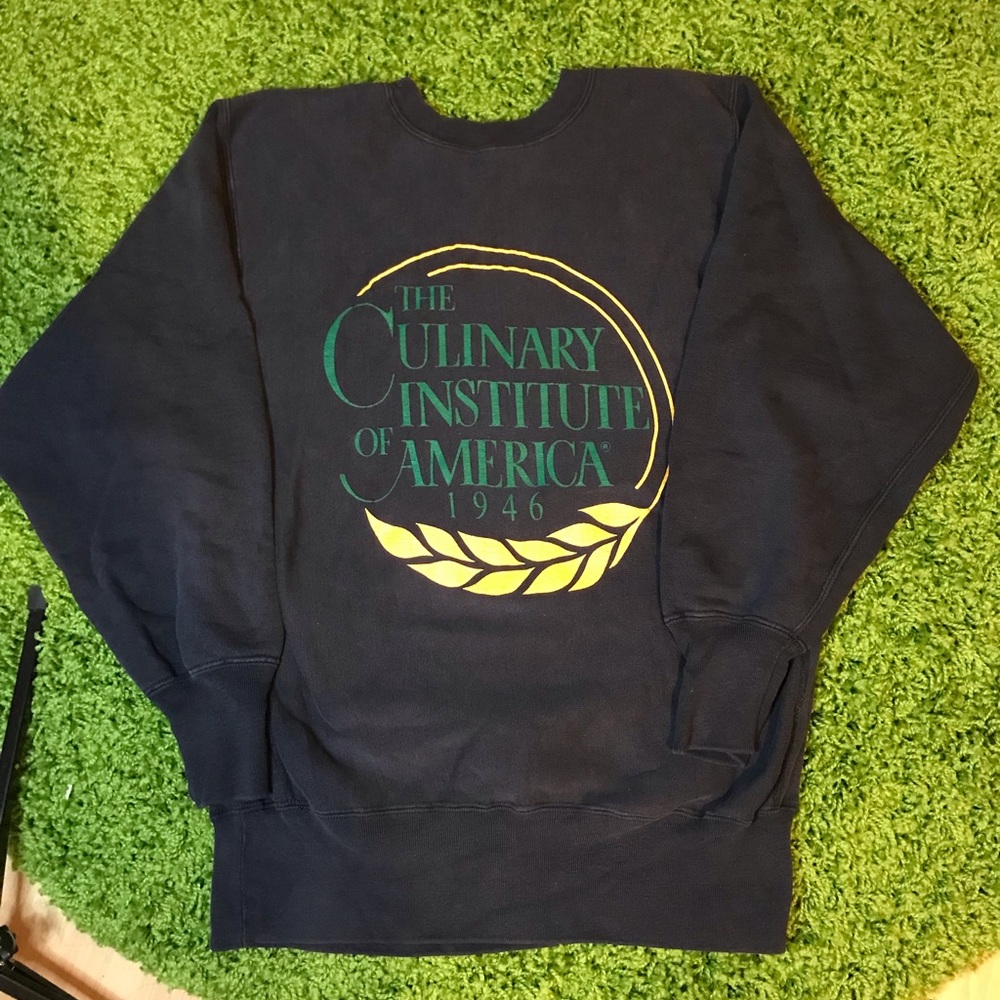 Vintage 80s reverse weave Champion sweater
